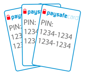 Paysafecard PIN eingeben